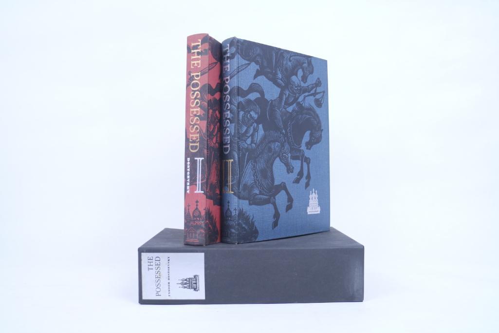The Possessed, 2 Volumes, Fyodor Dostoevsky, #32/1500 (1 of 6)
