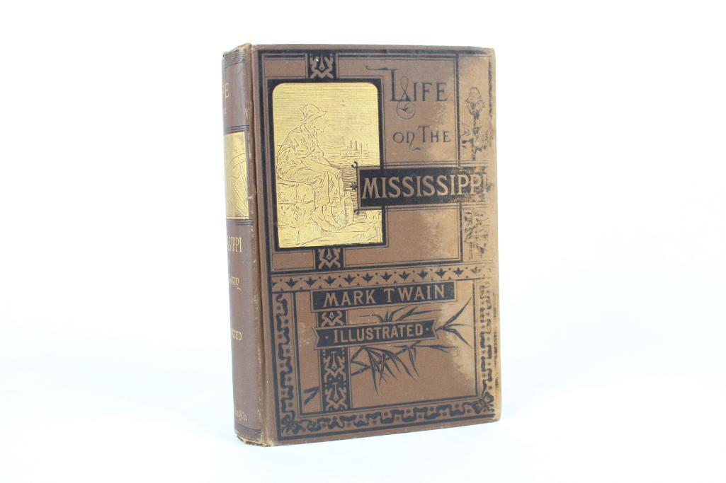 Life on the Mississippi, 1st Ed, 2nd St.Mark Twain 1883 (1 of 18)