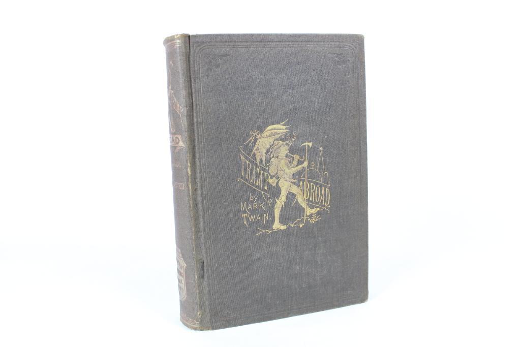 Tramp Abroad, First Edition, 2nd State, Mark Twain 1880 (1 of 19)