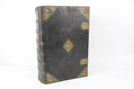 Huge German Martin Luther Bible, Christoph Pfaff 1730
