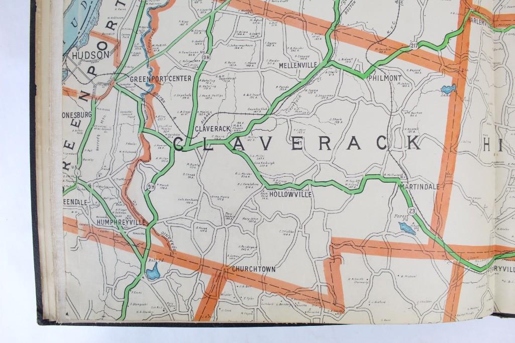 Dolph & Stewart 30s Map Columbia County NY Large Folio (1 of 13)