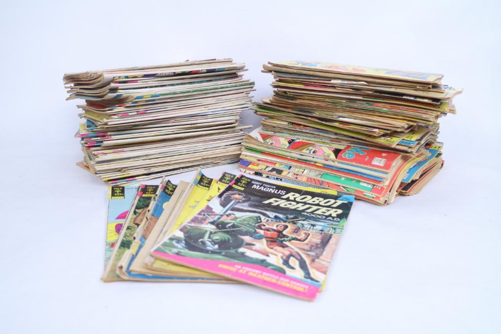 Huge Collection of 172 Vintage Comic Books, DC, Marvel (1 of 5)