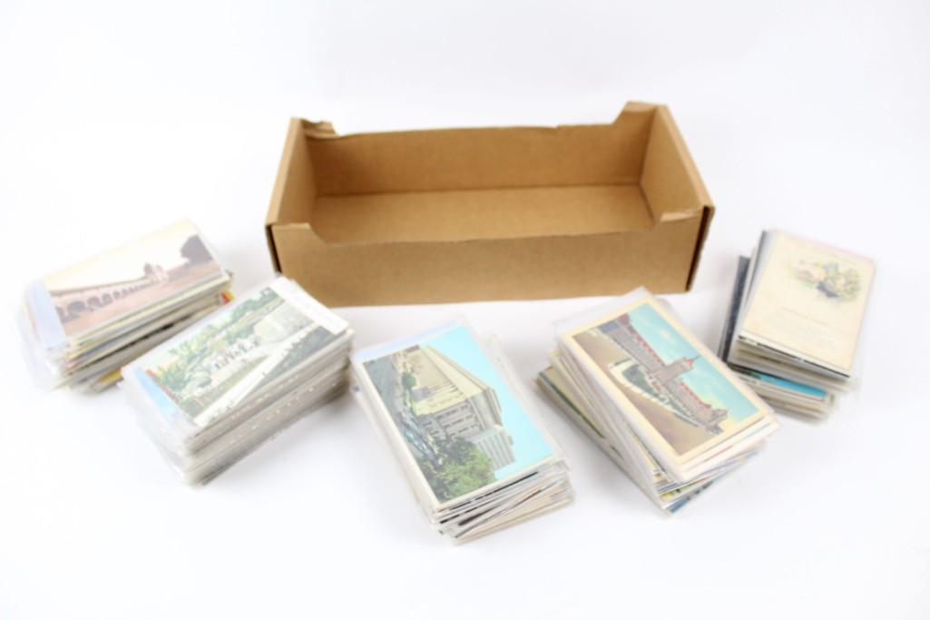 Huge Lot 500+ Vintage & Antique Postcards, CA NY CO NH (1 of 8)