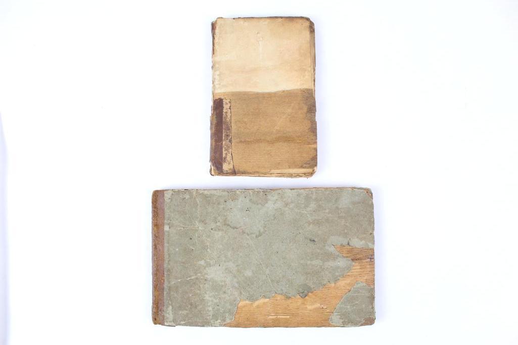 2 Antique Hardback Hymnal Books, Jenks & Fowler 1802-5 (1 of 14)