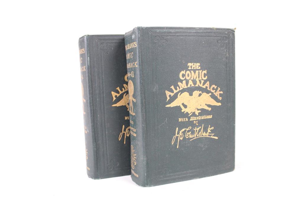 The Comic Almanack 2 Vol. Set; George Cruikshank, 1876 (1 of 17)