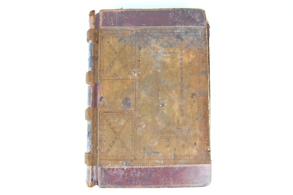 Antique Leather Ledger Hudson NY Pressed Brick Co 1925 (1 of 17)