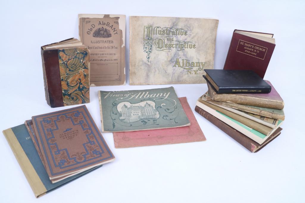 Large Lot of 16 Vintage Books & Pamphlets, Albany, NY (1 of 13)