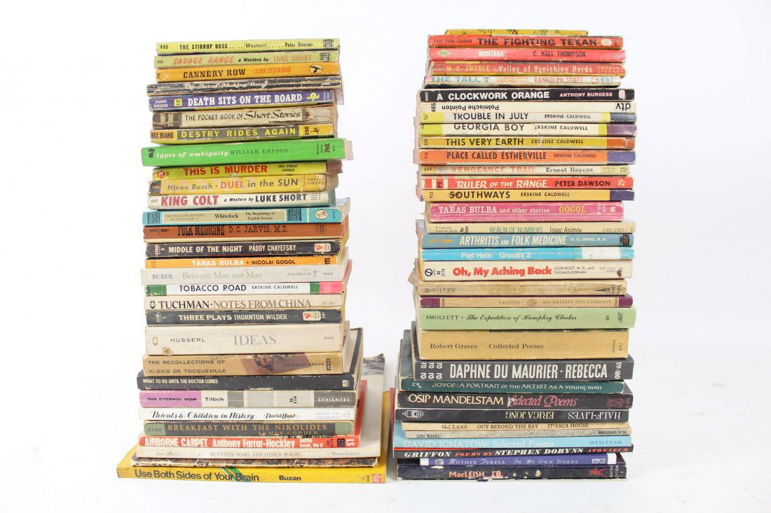 Huge Lot 60+ Vintage Paperback Fiction & Nonfiction (1 of 6)