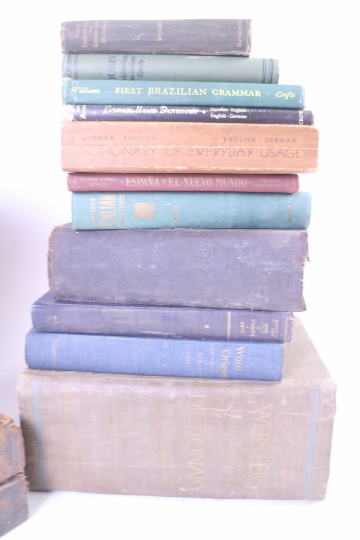 Lot of 16 Dictionaries in Varying Languages (1 of 6)