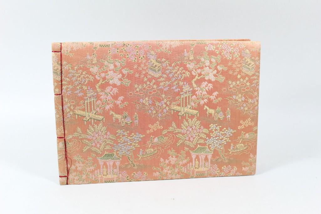 Book of Japanese Cut Paper Stencil Silhouettes,Handmade (1 of 16)