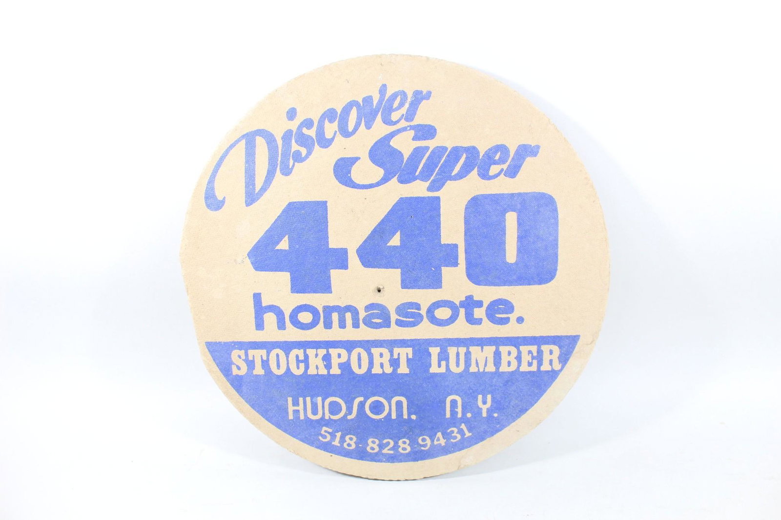 Super 440 Homasote Stockport Lumber Hudson NY Sign (1 of 8)