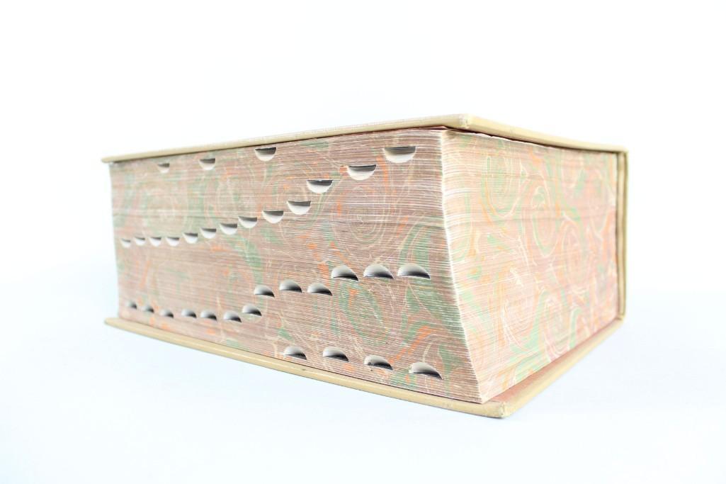 Giant Webster's Second Intl Dictionary w/ Marbled Edges (1 of 16)