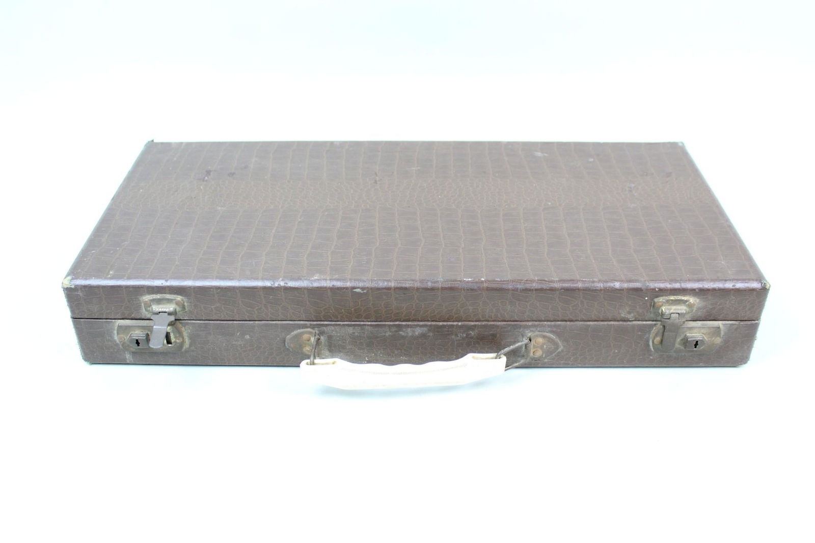 Vintage Mah Jongg Bakelite Travel Game w/LeatherCase (1 of 11)