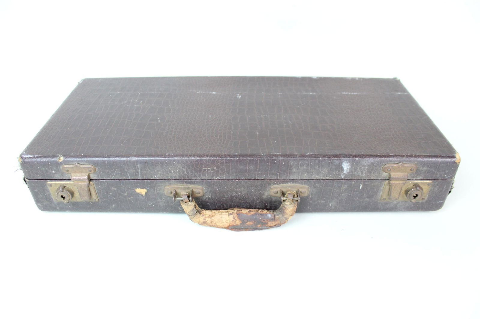 Vintage Mah Jongg Bakelite Travel Game w/LeatherCase (1 of 9)