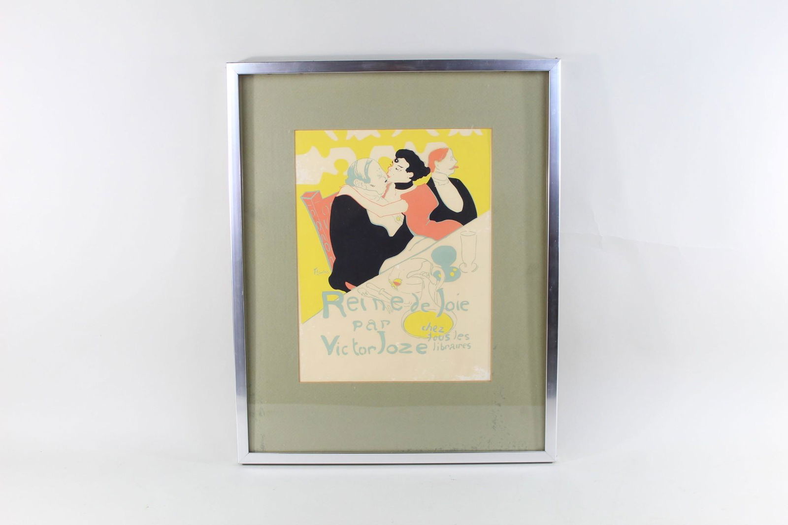 Framed Henri Toulouse Lautrec Poster, Reine de Joie (1 of 11)