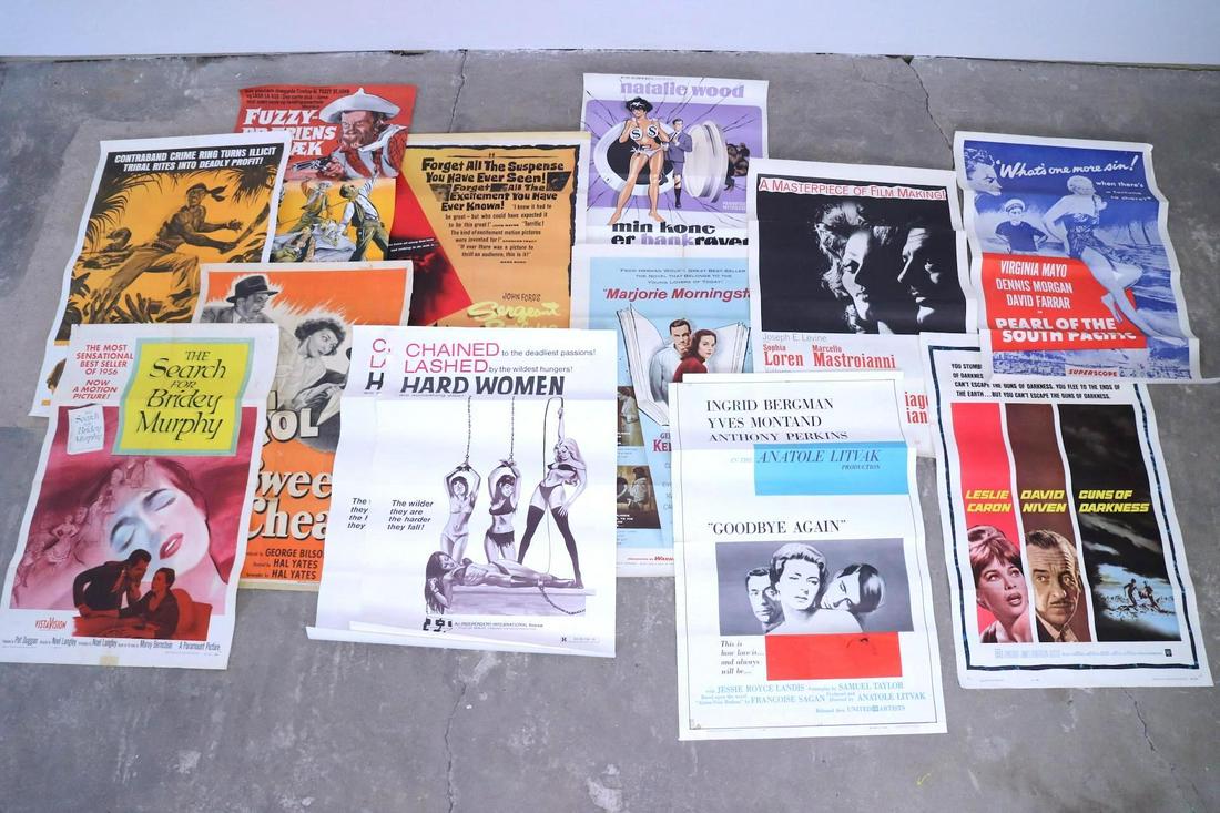 Lot of 13 Vintage Foreign Movie Posters,Ingrid Bergman (1 of 8)