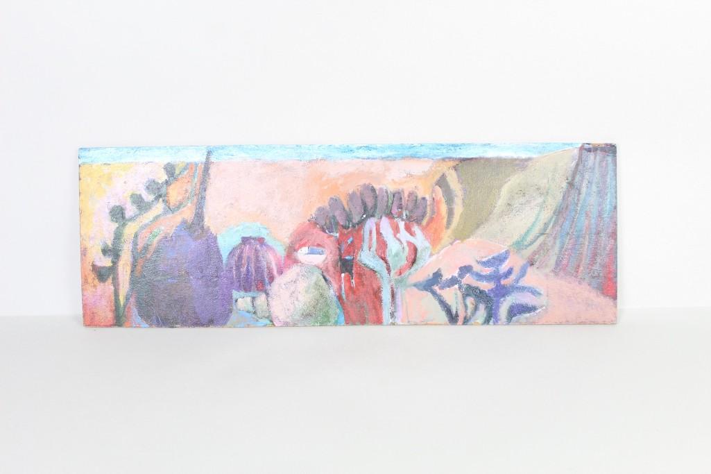 Modern Abstract Desert Landscape Painting, Jane Kirstel (1 of 6)