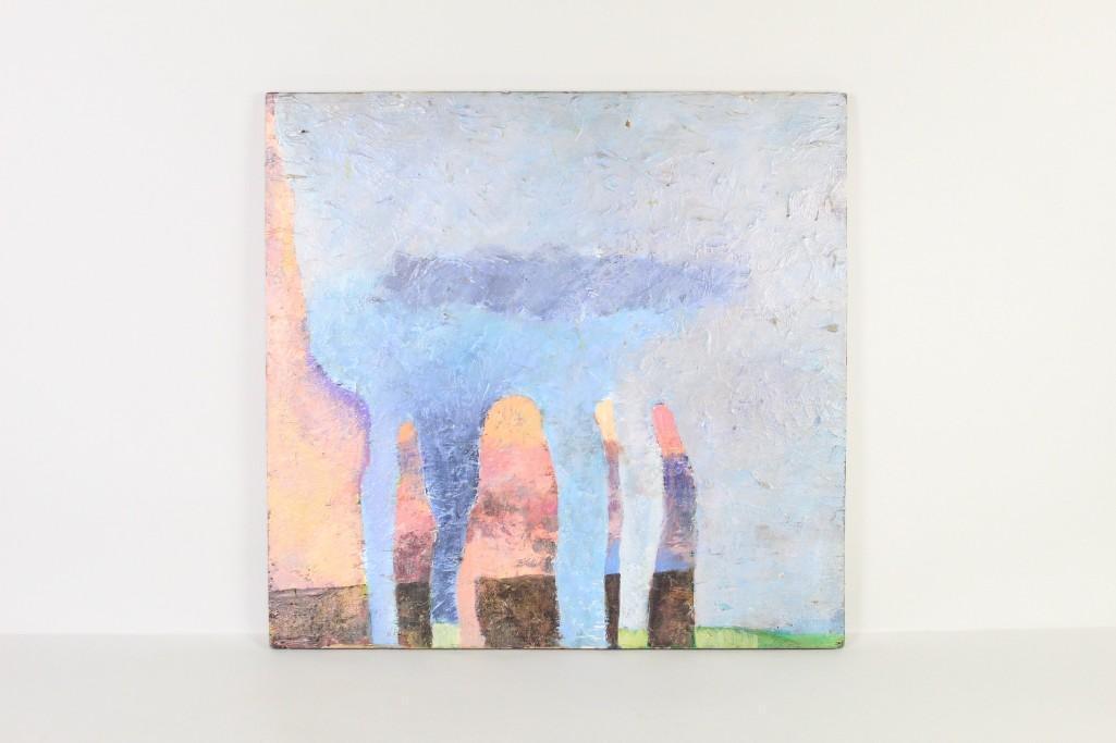 Modern Double-sided Abstract Painting by Jane Kirstel (1 of 5)