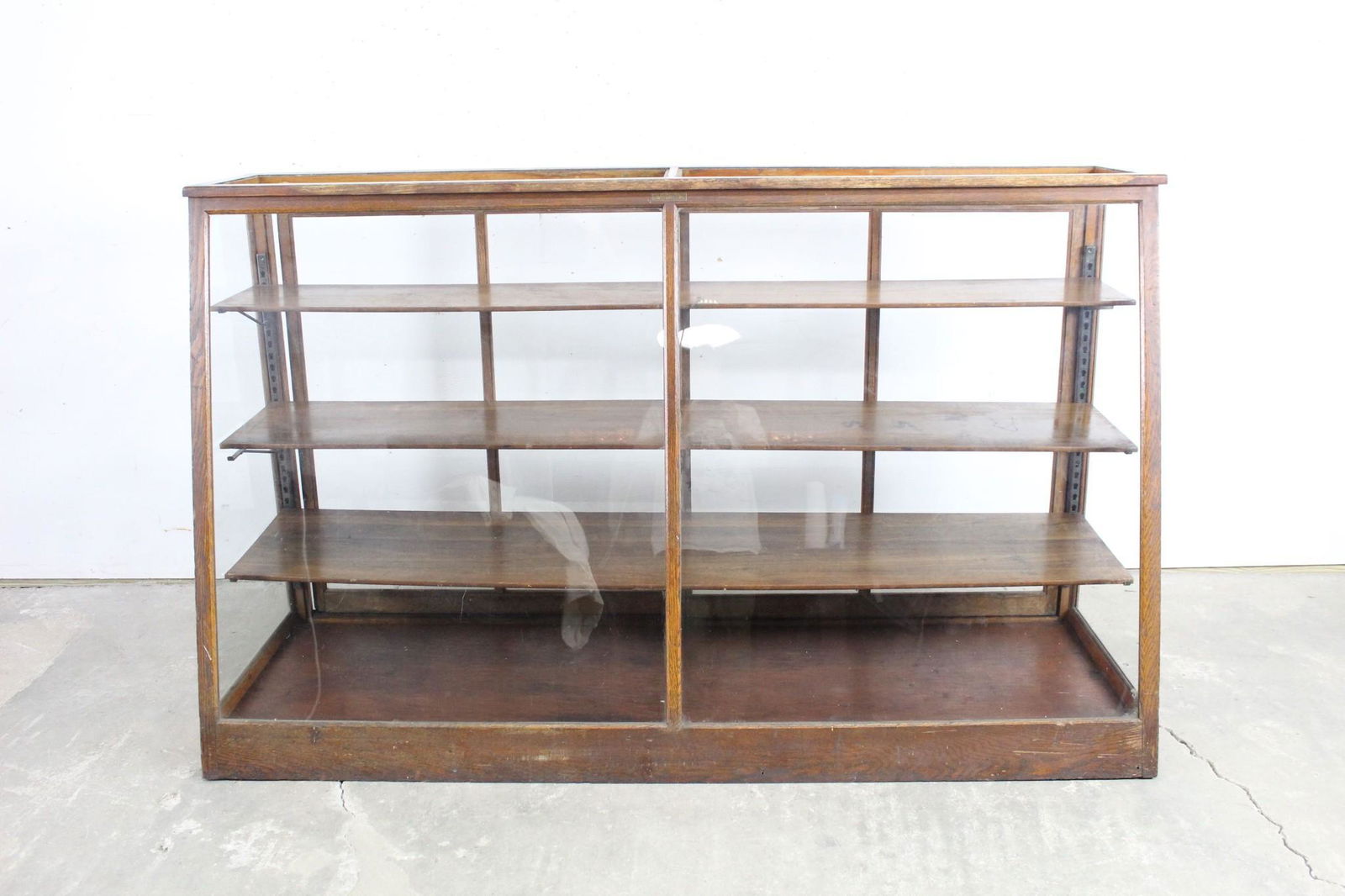 Columbus Showcase Wood & Glass Store Display Cabinet (1 of 13)