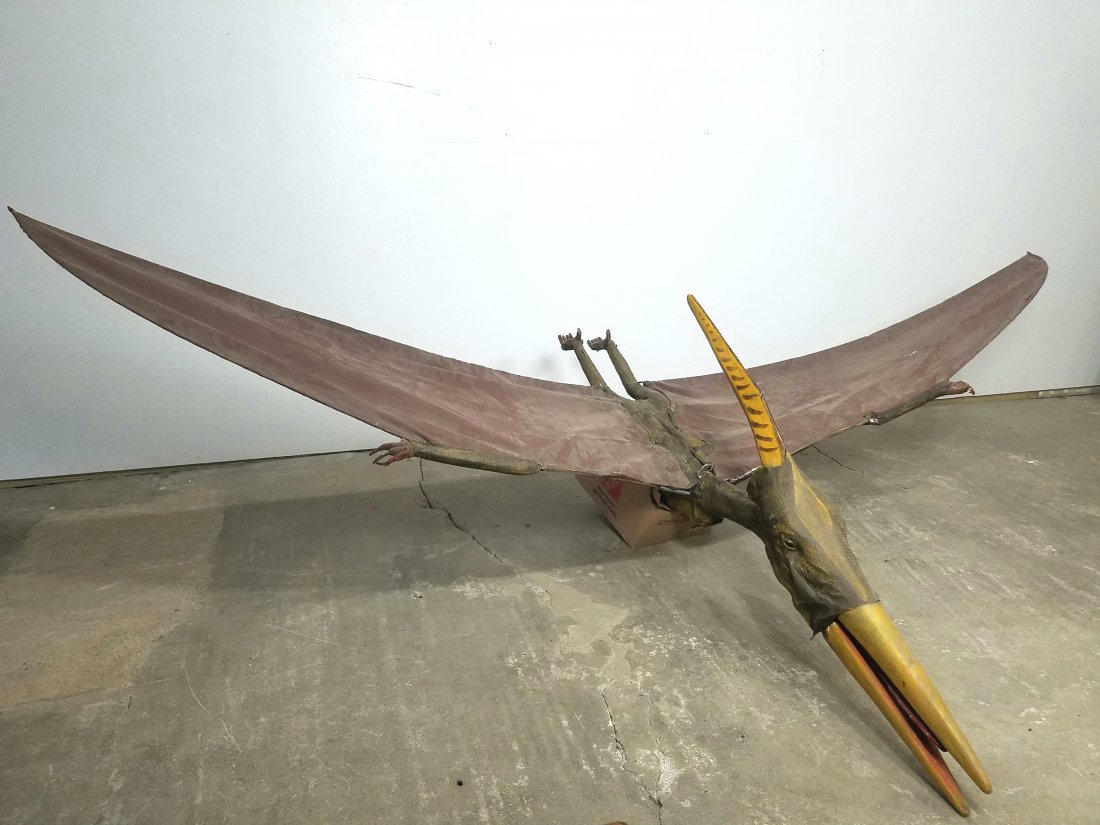 Children Museum Handmade Folk Art Pterodactyl Dinosaur (1 of 11)