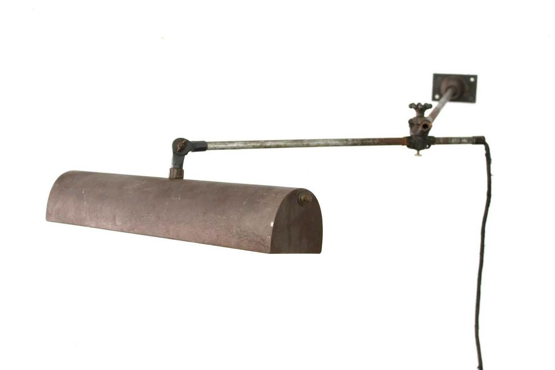 O.C.White Industrial Bench Mount Drafting Table Lamp (1 of 6)