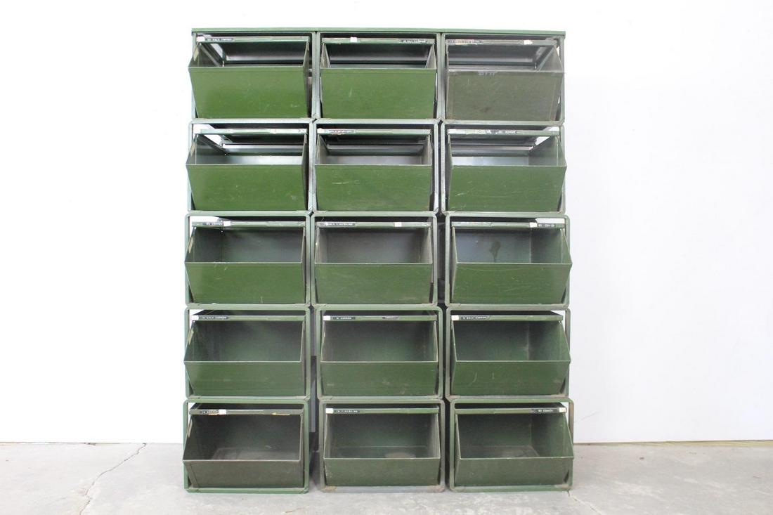 Industrial Metal Hardware Nail Cabinet Drawers (2/3) (1 of 7)