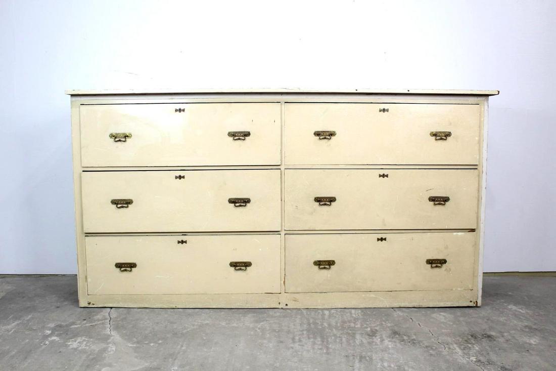 Huge 8ft Built-in Chest of Drawers,Painted Eastlake (1 of 11)
