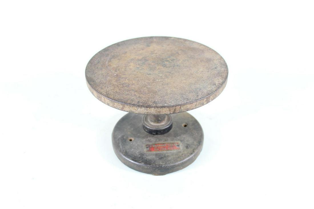 Industrial Cast Iron Potter's Wheel Drakenfeld & Co NYC (1 of 7)