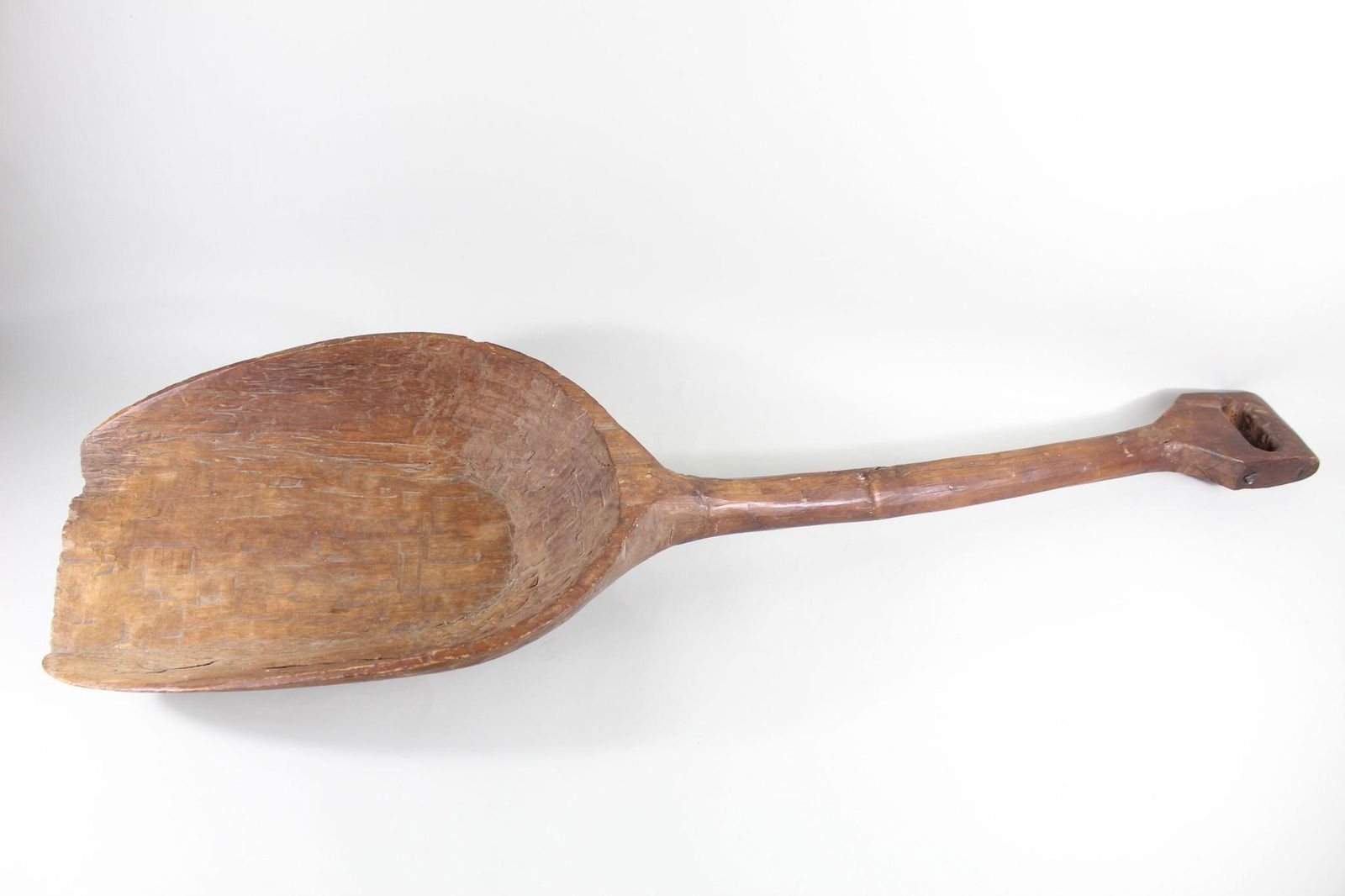 Antique Primitive Hand Carved Wooden Shovel,Farming (1 of 15)