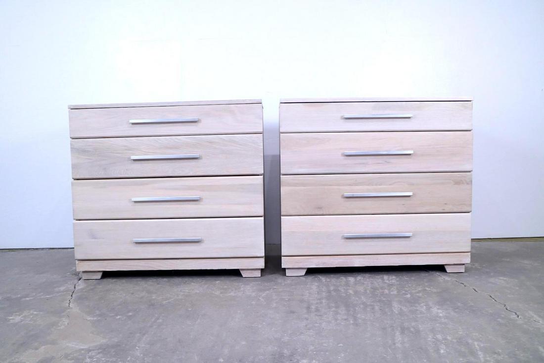Pair of Bleached Modern Dressers by Loewy for Mengel (1 of 7)
