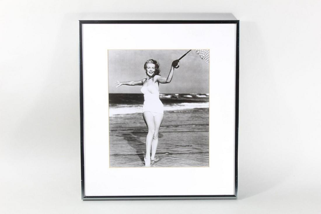 Framed B&W Andre de Dienes Photo of Marilyn Monroe 1949 (1 of 7)