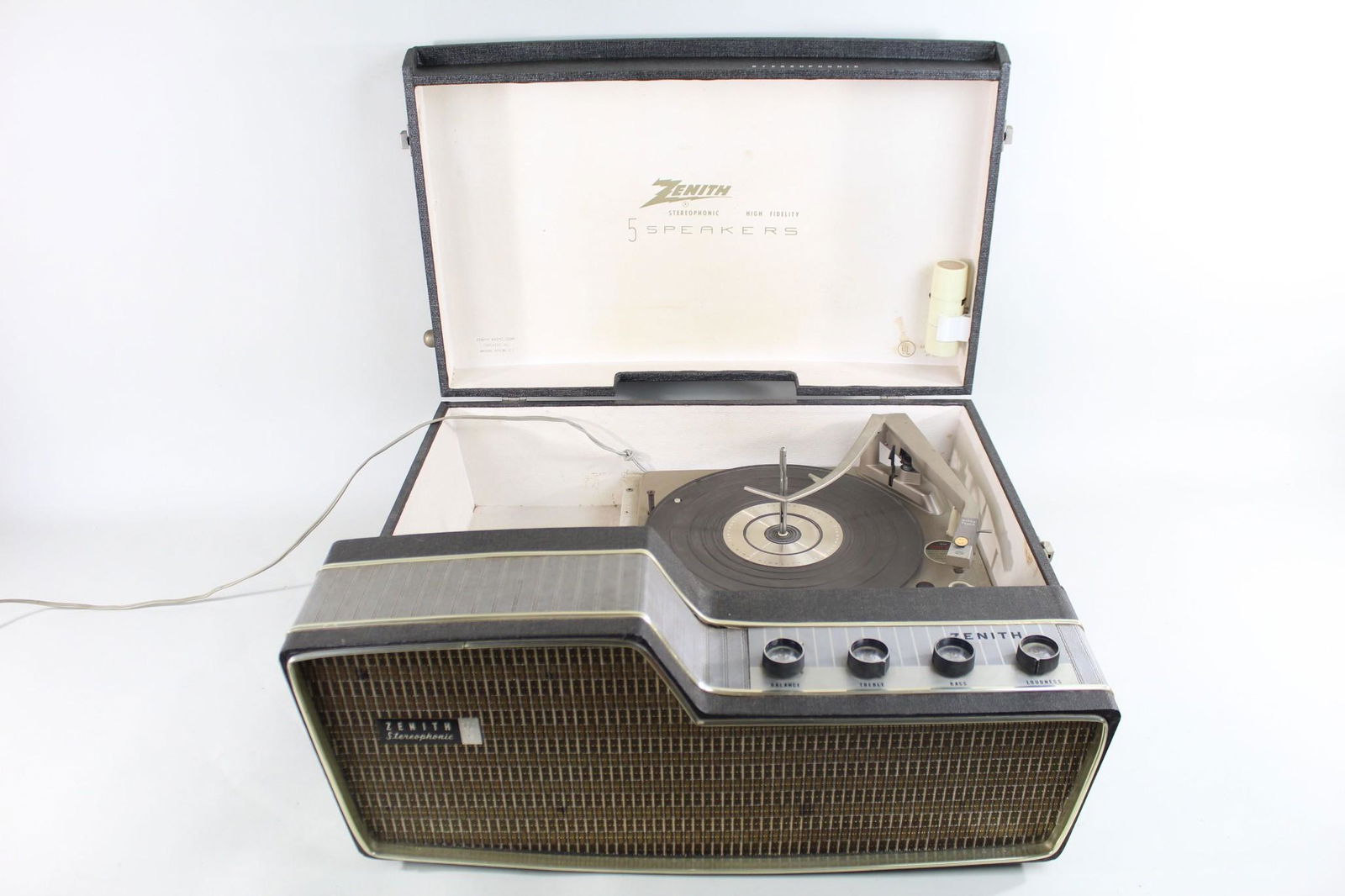 Vintage Zenith Stereophonic Record Player KPS-80 1960's (1 of 16)