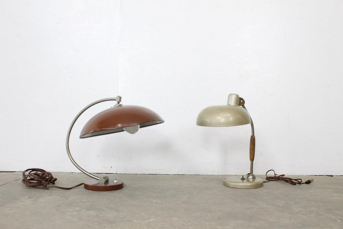 Pair Bauhaus Christian Dell Adjustable Table Desk Lamps (1 of 7)