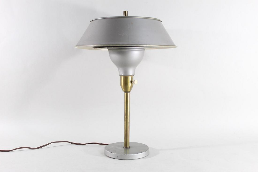 Metal Space Age Sight Light W.G. Wheeler Co Table Lamp (1 of 6)