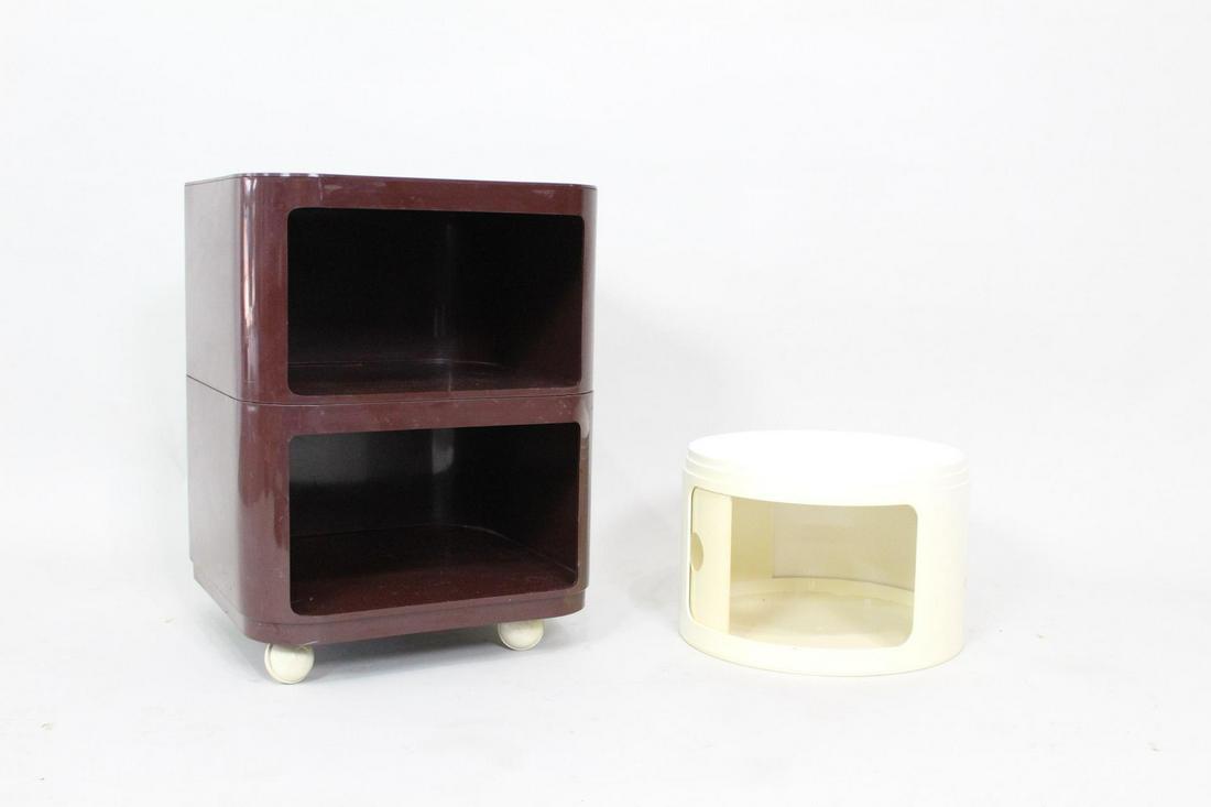 3 Plastic Kartell Storage Units Anna Castelli Ferrieri (1 of 6)
