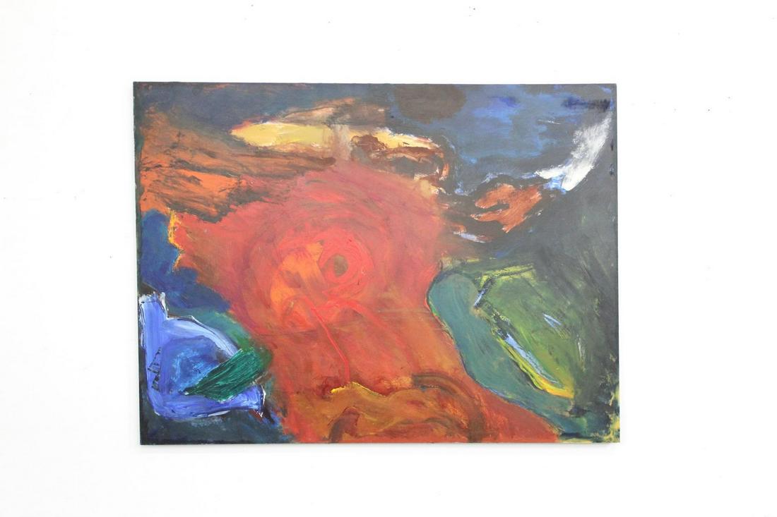 Lrg Contemporary Abstract Expressionist Painting Canvas (1 of 11)