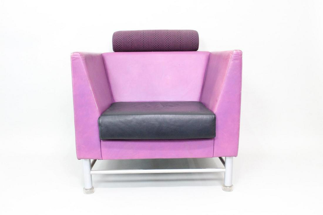 Postmodern Ettore Sottsass Knoll Eastside Lounge Chair (1 of 7)