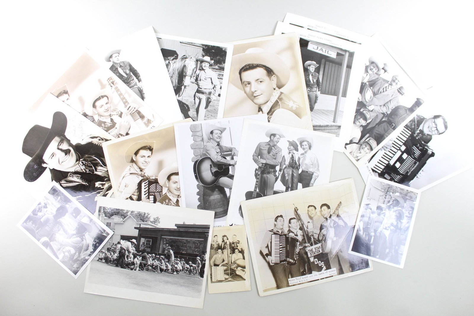 17 Vintage Photos of Wild Windy Bill McKay Ghost Town: 17 Press Photos of Wild Windy Bill McKay of Ghost Town. This is a collection of 17 press photos of Daniel Claps. Claps played Marshal Wild Windy Bill McKay, the sheriff of Ghost Town at Storytown, U.S