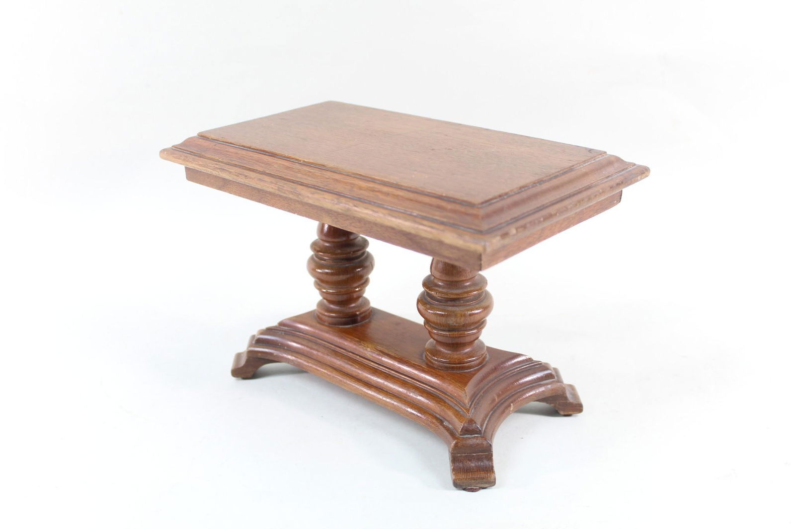 Antique Miniature Salesman Sample Wooden Library Table (1 of 11)