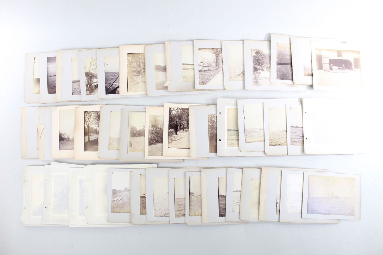 44 New York Sailboat Sailing Photos, Lake Como, 1890's (1 of 20)