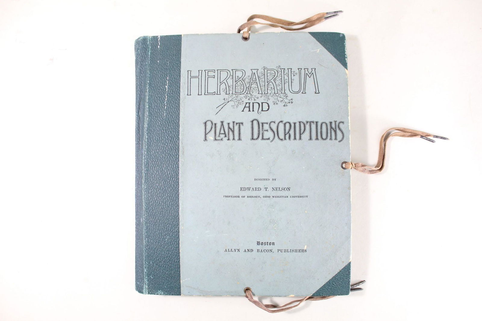 Edward Nelson 1895 Herbarium & Plant Description Book (1 of 20)