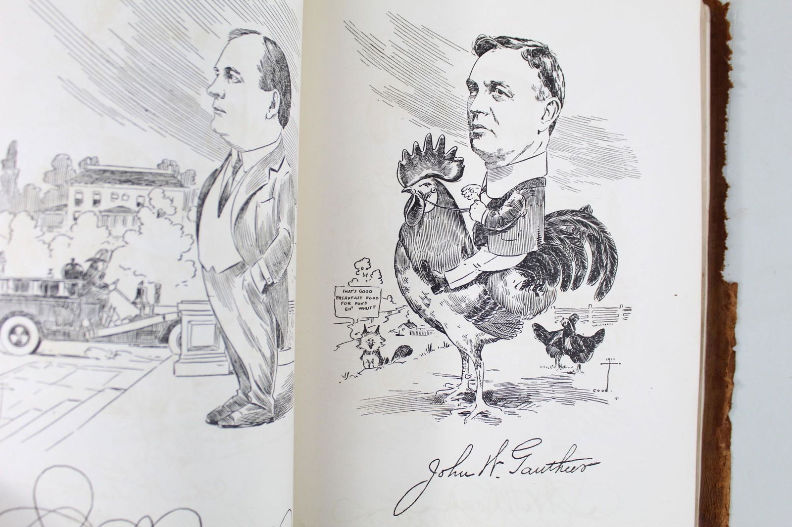 2 Caricature Books Men of Akron & Rochester,Roycroft (1 of 20)