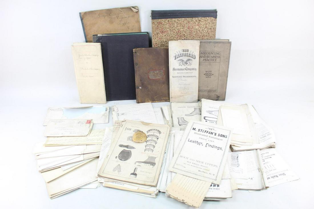 Ledgers,Letters,Catalogs Winchester Shoe Co, Buffalo NY (1 of 20)