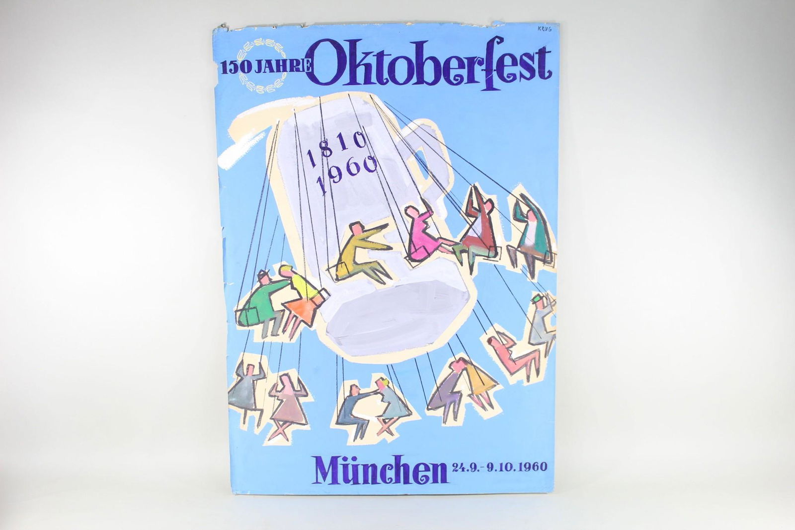 Mid-Century Modern Octoberfest Poster Painting No.11 (1 of 10)