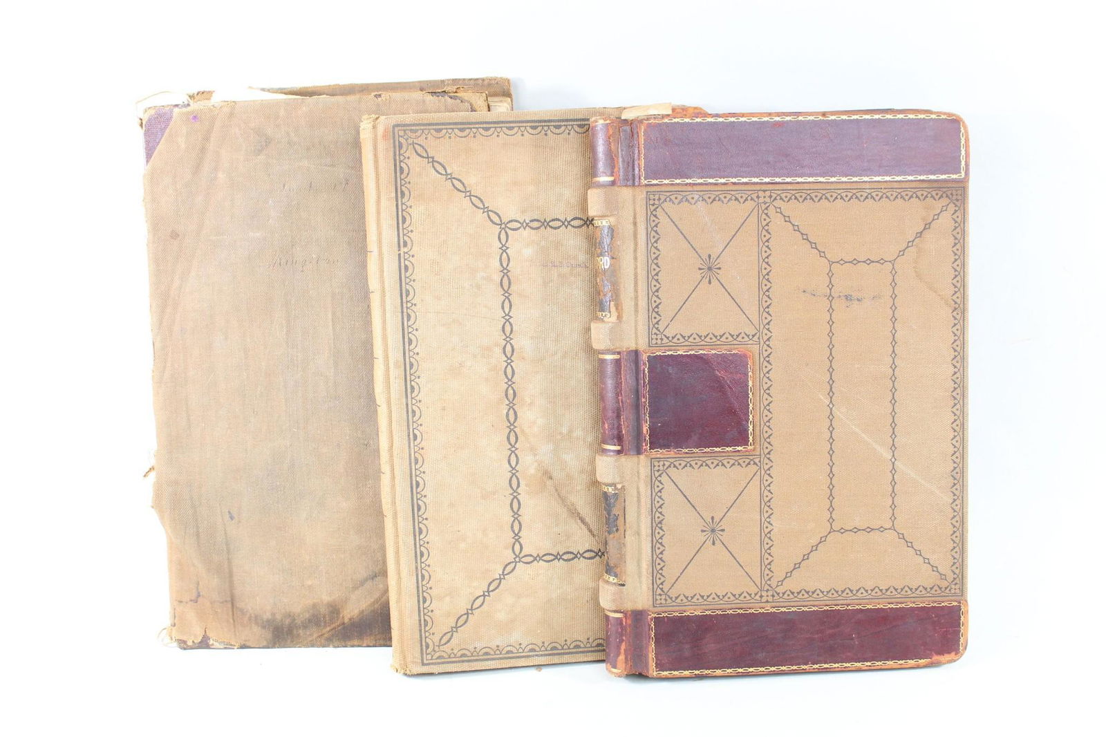 3 Antique Ledger Books Kingston New York 1800s (1 of 20)