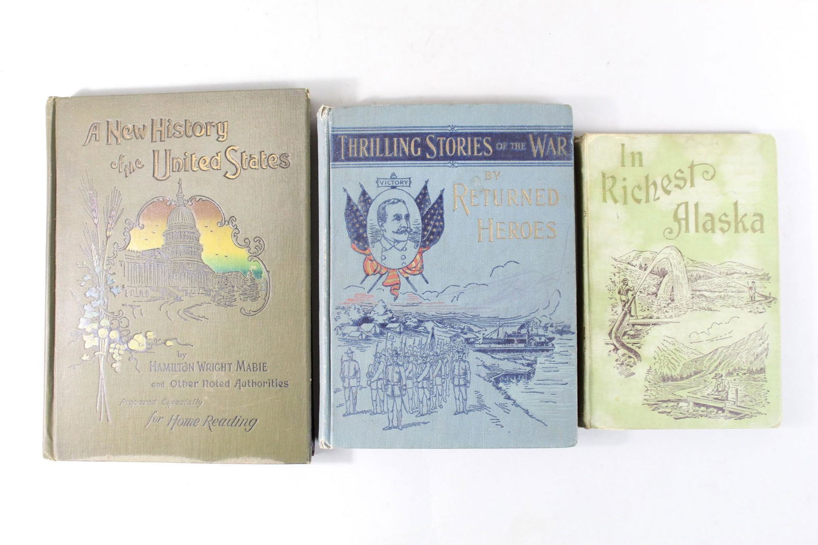 Lot of 3 Salesman Sample Books,Alaska,War,History (1 of 20)