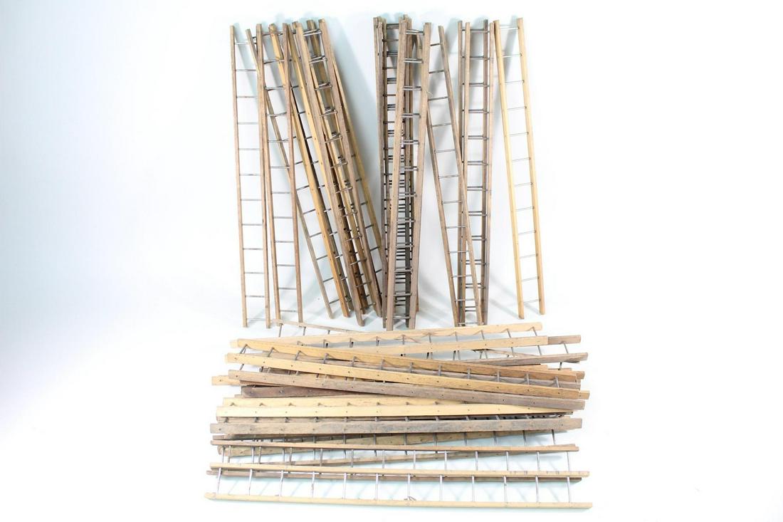 35 Antique Miniature Ladders for Dent Cast Iron Toys (1 of 7)