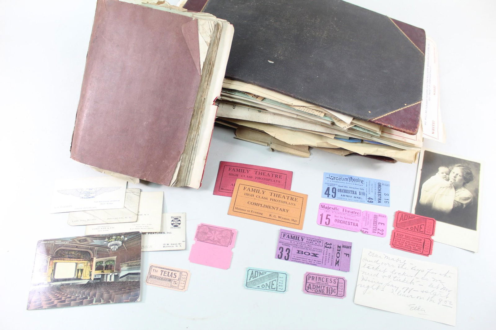 2 Scrapbooks from Family Theatre Rome,NY, 1909 (1 of 20)