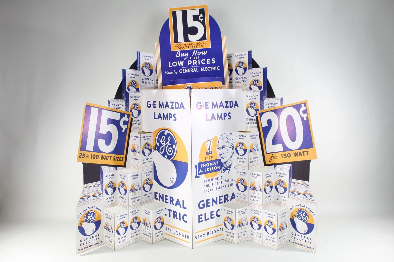 General Electric Light Bulb Advertisement Store Display (1 of 13)