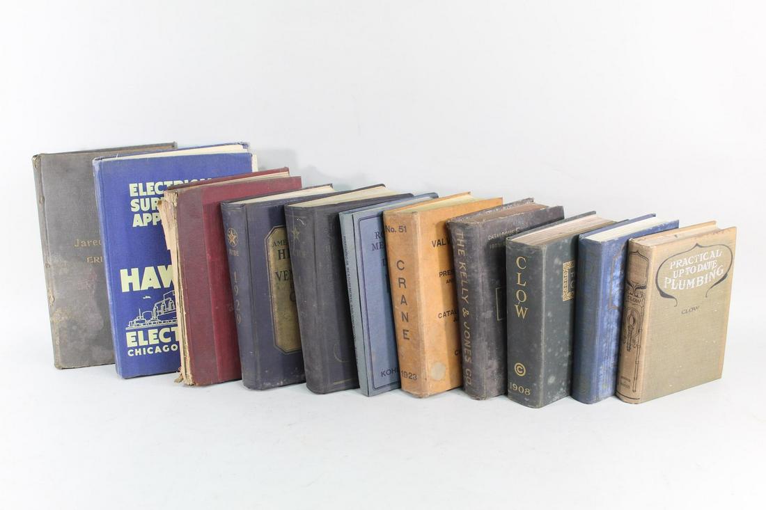 11 Plumbing & Electric Guidebooks & Catalogs, 20th C. (1 of 16)